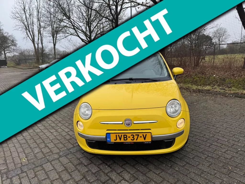 Fiat 500 lounge tony fosyyiua uitvoering 500 1.2 Lounge